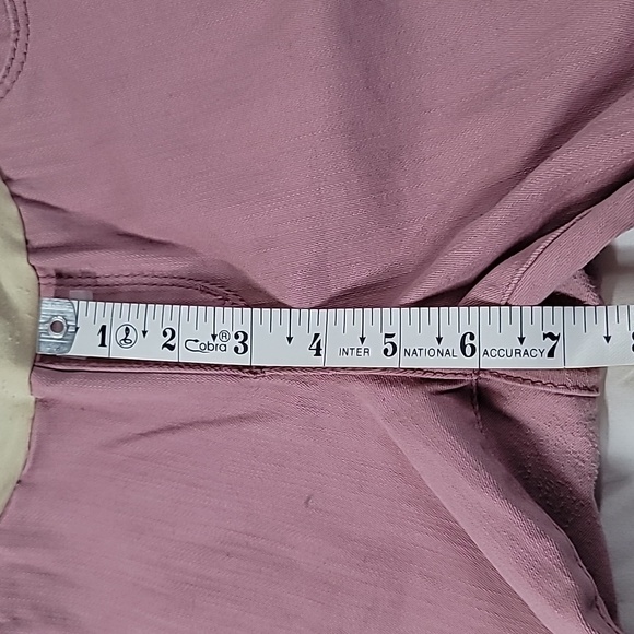 Flutter & Kick Maternity Skinny Ankle Jeans size 12 Rose Pink - Picture 7 of 16